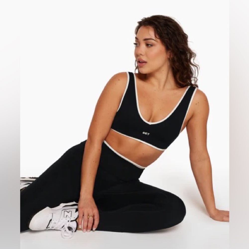 SET ACTIVE Contrast Leggings